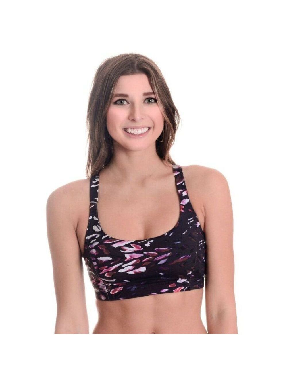 NEW Varley Palisades Scoop Neck Bra w/Cross Back